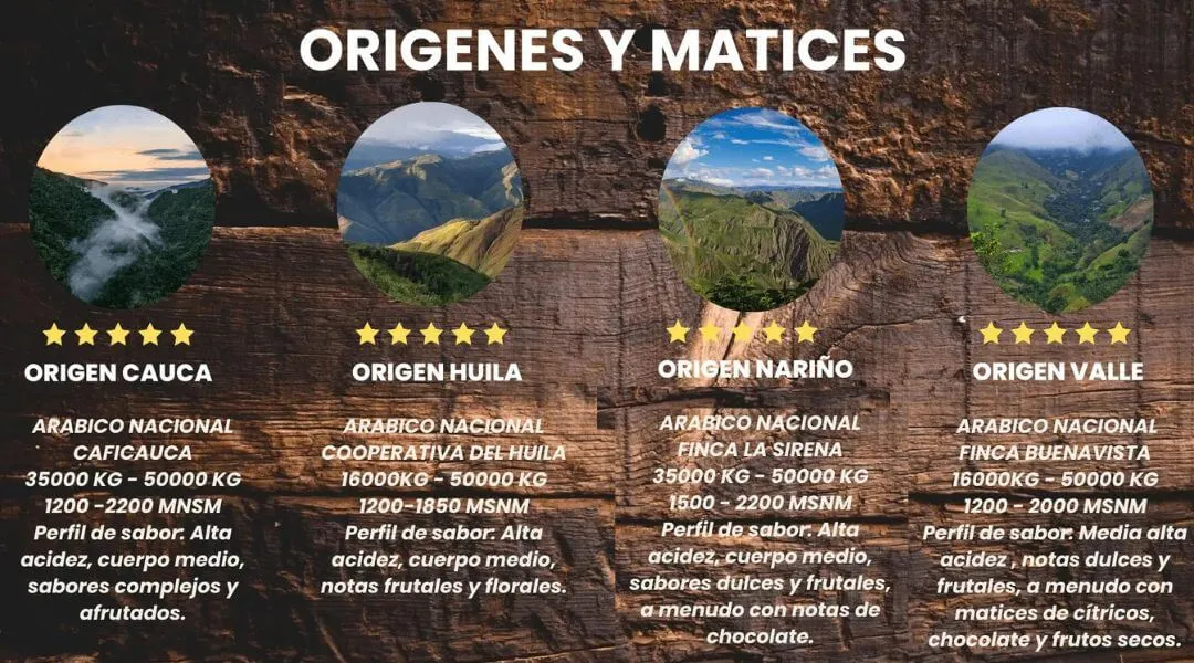 origenes y matices